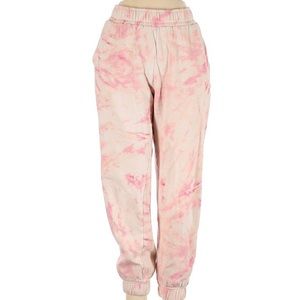 Tie Dye Pink and Vanilla Sweatpants